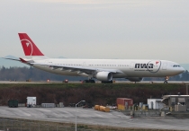 NWA - Northwest Airlines, Airbus A330-323X, N817NW, c/n 843, in SEA