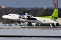 Air Baltic, Fokker 50, YL-BAA, c/n 20120, in TXL