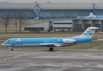 KLM Cityhopper, Fokker 100, PH-OFN, c/n 11477, in AMS