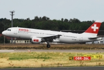 Swiss Intl. Air Lines, Airbus A320-214, HB-IJB, c/n 545, in TXL