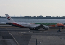 China Eastern Airlines, Airbus A340-642, B-6055, c/n 586, in JFK