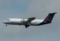 Brussels Airlines, British Aerospace Avro RJ100, OO-DWK, c/n E3360, in BRU