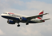 British Airways, Airbus A319-131, G-EUPX, c/n 1445, in LHR