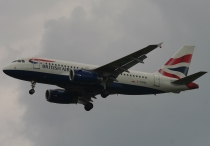 British Airways, Airbus A319-131, G-EUOC, c/n 1537, in LHR