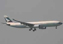 Cathay Pacific Airways, Airbus A330-343X, B-HLM, c/n 386, in HKG