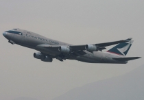 Cathay Pacific Cargo, Boeing 747-444ERF, B-HUP, c/n 30805/1282, in HKG