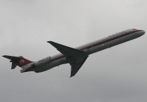 Meridiana, McDonnell Douglas MD-82, I-SMEZ, c/n 49903-/949, in FCO