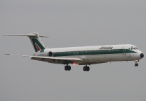 Alitalia, McDonnell Douglas MD-82, I-DAWO, c/n 49195/1136, in FCO
