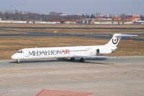 Medallion Air, McDonnell Douglas MD-83, YR-HBE, c/n 49396/1305, in TXL
