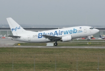 Blue Air, Boeing 737-505, YR-BAH, c/n 24274/2035, in STR