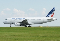 Air France, Airbus A319-111, F-GRHN, c/n 1267, in PRG