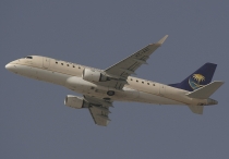 Saudi Arabian Airlines, Embraer ERJ-170LR, HZ-AEI, c/n 17000142, in DXB