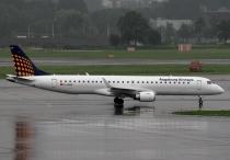 Augsburg Airways (Lufthansa Regional), Embraer ERJ-195LR, D-AEMD, c/n 19000305, in AMS