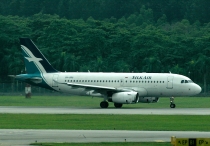 SilkAir, Airbus A319-133, 9V-SBG, c/n 4215, in SIN
