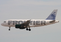 Frontier Airlines, Airbus A319-111, N904FR, c/n 1579, in LAS