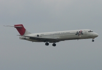 JAL - Japan Airlines, McDonnell Douglas MD-87, JA8373, c/n 53042/1969 in KIX