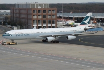 Cathay Pacific Airways, Airbus A340-313X, B-HXK, c/n 228, in FRA