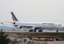 Air France, Airbus A340-313X, F-GLZO, c/n 246, in SEA