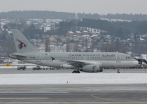 Luftwaffe - Katar, Airbus A319-133XCJ, A7-HHJ, c/n 1335, in ZRH