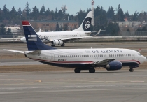 US Airways, Boeing 737-3G7, N157AW, c/n 23779/1457, in SEA