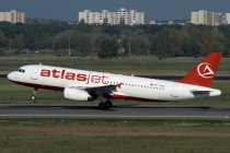 Atlasjet, Airbus A320-232, TC-OGJ, c/n 676, in TXL