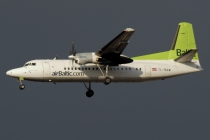 Air Baltic, Fokker 50, YL-BAW, c/n 20148, in TXL