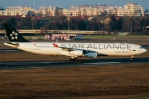 Turkish Airlines, Airbus A340-311, TC-JDL, c/n 057, in TXL