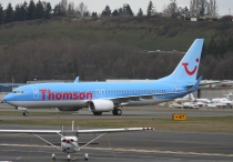 Thomson Airways,  Boeing 737-8K5(WL), G-FDZR, c/n 35145/2849, in BFI