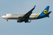 Ukraine Intl. Airlines, Boeing 737-32Q(WL), UR-GAH, c/n 29130/3105, in TXL