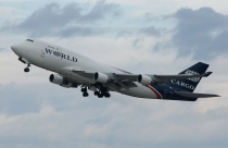 World Airways Cargo, Boeing 747-4H6SF, N741WA, c/n 25702/999, in LEJ