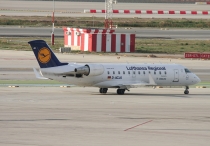 CityLine (Lufthansa Regional), Canadair CRJ-100LR, D-ACJA, c/n 7122, in BCN