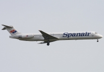 Spanair, McDonnell Douglas MD-82, EC-HJB, c/n 49507/1425, in BCN