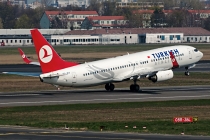 Turkish Airlines, Boeing 737-8F2(WL), TC-JFF, c/n 29768/99, in TXL