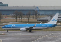 KLM - Royal Dutch Airlines, Boeing 737-8K2(WL), PH-BGA, c/n 37593/2569, in AMS