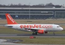 EasyJet Airline, Airbus A319-111, G-EZAB, c/n 2681, in AMS