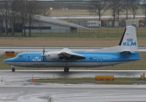 KLM Cityhopper, Fokker 50, PH-KVG, c/n 20211, in AMS