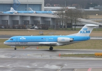 KLM Cityhopper, Fokker 70, PH-KZF, c/n 11577, in AMS