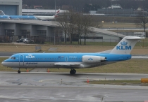 KLM Cityhopper, Fokker 70, PH-KZO, c/n 11538, in AMS