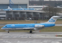 KLM Cityhopper, Fokker 70, PH-KZR, c/n 11551, in AMS