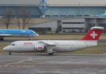 Swiss Intl. Air Lines, British Aerospace Avro RJ100, HB-IYZ, c/n E3338, in AMS