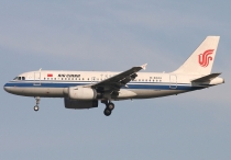 Air China, Airbus A319-132, B-6024, c/n 2015, in PEK