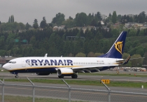 Ryanair, Boeing 737-8AS(WL), EI-EMD, c/n 38509/3248, in BFI