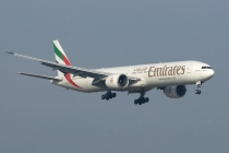 Emirates Airline, Boeing 777-31HER, A6-ECG, c/n 35579/709, in ZRH