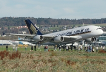 Singapore Airlines, Airbus A380-841, 9V-SKH, c/n 021, in ZRH