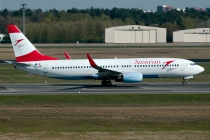 Austrian Airlines, Boeing 737-8Z9(WL), OE-LNR, c/n 33833/1680, in TXL