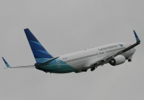 Garuda Indonesia, Boeing 737-8U3(WL), PK-GMJ, c/n 30144/3249, in BFI