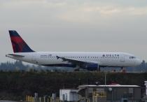 Delta Air Lines, Airbus A320-212, N343NW, c/n 387, in SEA