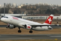 Swiss Intl. Air Lines, Airbus A320-214, HB-IJE, c/n 559, in TXL