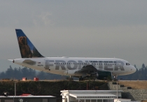 Frontier Airlines, Airbus A318-111, N812FR, c/n 3163, in SEA