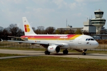 Iberia, Airbus A319-111, EC-KFT, c/n 3179, in TXL